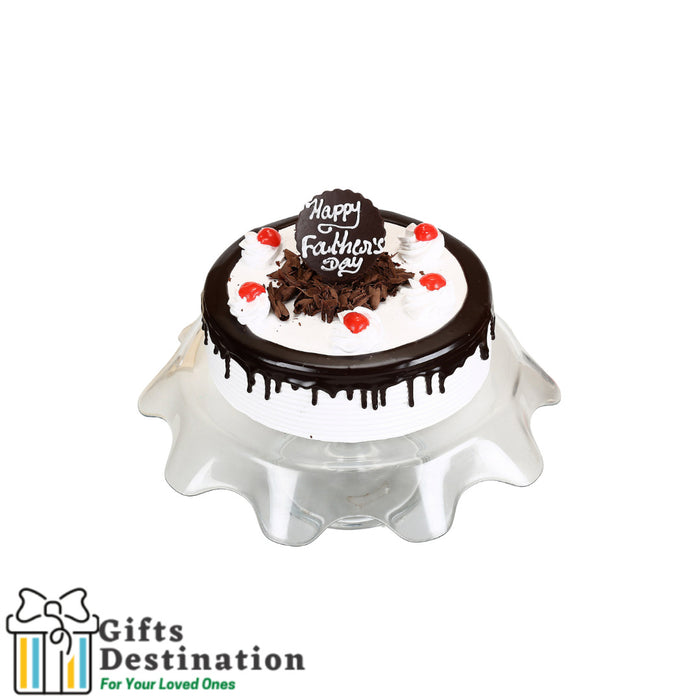 Black Forest Fathers Day Cake Half kg