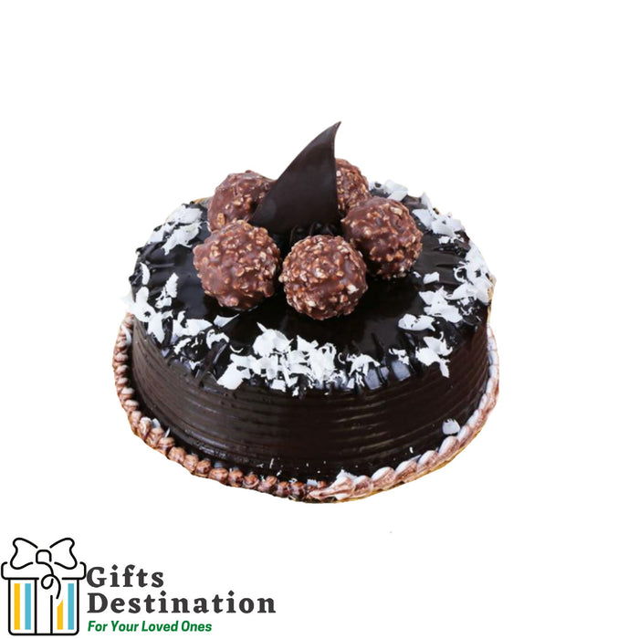 Chocolate & Ferrero Rocher Cake