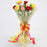 Beautiful Pink Yellow Red & White Roses Arrangement