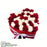 Red and White Roses Flower Box
