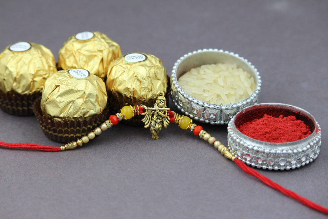 Krishna Rakhi With Ferrero Rocher