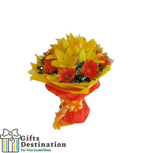 Lily and Gerbera Bouquet
