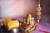 Patisa with Pearl and Golden Beads Rakhi
