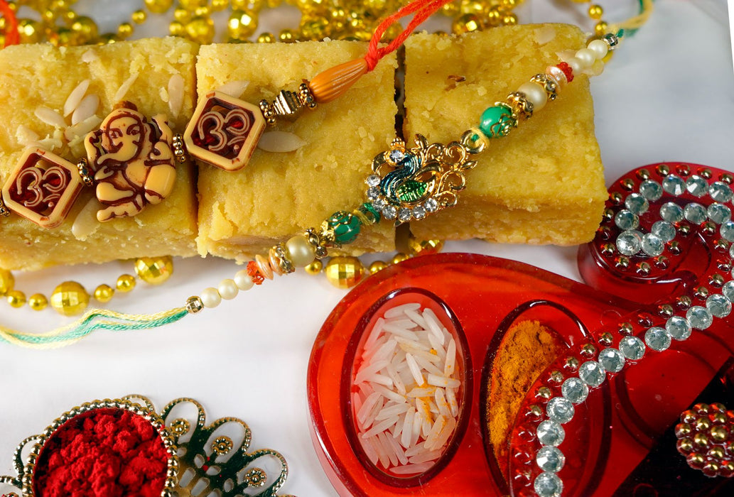 Ethnic OM & Designer with Batisa Slice and thali