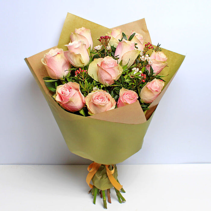 PINK ROSES 12